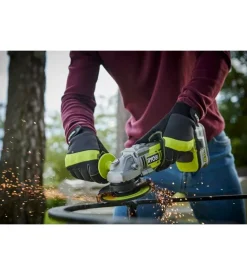 Smerigliatrice angolare brushless a batteria ryobi 