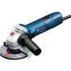 Smerigliatrice angolare gws7-115e 115mm 720w con regolazione numero di giri professionale bosch blu