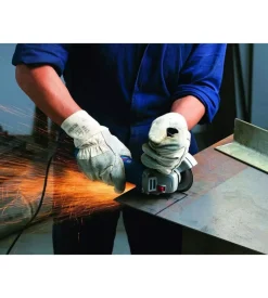 Smerigliatrice angolare gws7-115e 115mm 720w con regolazione numero di giri professionale bosch blu