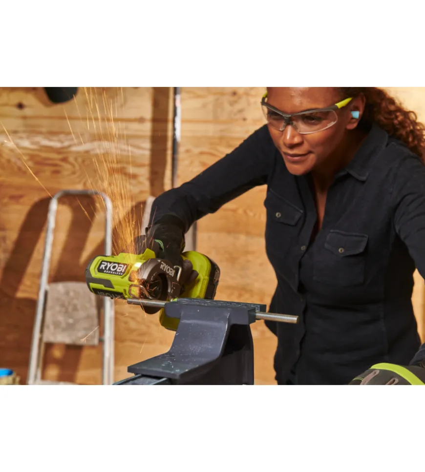 Smerigliatrice compatta ryobi "rct18bl-0" brushless 18v - solo corpo macchina