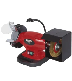 Smerigliatrice da banco ribimex con spazzola 400 w