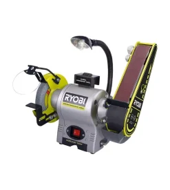 Smerigliatrice e levigatrice a nastro da banco ryobi "rbgl250g" 250 w