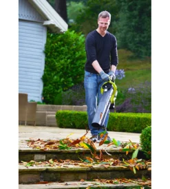 Soffiatore e aspiratore a batteria ryobi "rbv36b"  36v, solo corpo macchina