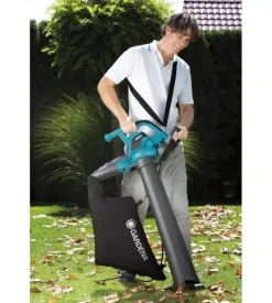 Soffiatore/aspiratore elettrico gardena "ergojet 2500" 3 in 1 170 l/s 2500 w