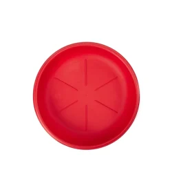 Sottovaso rotondo d. 26 rosso corallo