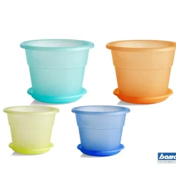 Sottovaso rotondo d. 22 terracotta