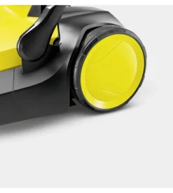 Spazzatrice manuale karcher "s6" con una spazzola laterale raggio 67 cm 38 l