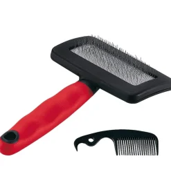 Spazzola cardatrice cani e gatti ferplast "gro 5944" pelo medio e lungo