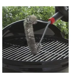 Spazzola per barbecue weber in acciaio 30 cm