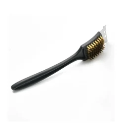 Spazzola per griglia barbecue ompagrill in ottone 21 cm