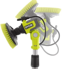 Spazzola telescopica con risciaquo - rwts18-0 - ryobi - solo corpo macchina