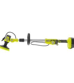 Spazzola telescopica con risciaquo - rwts18-0 - ryobi - solo corpo macchina