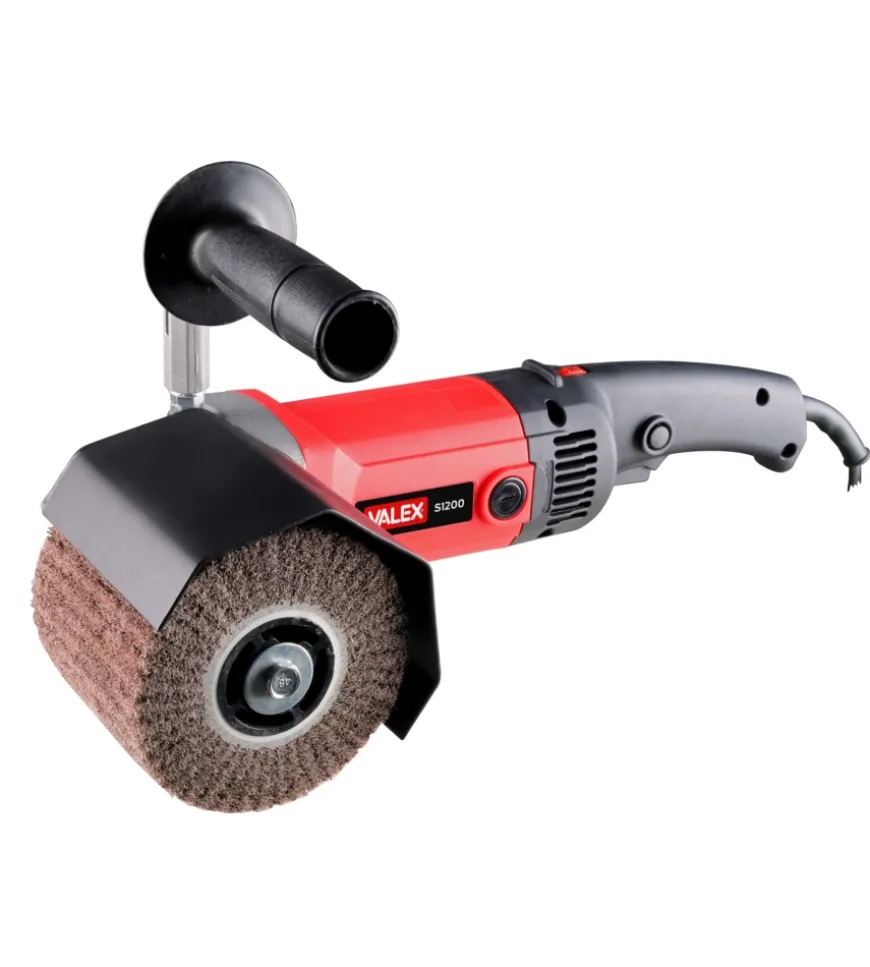 Spazzolatrice elettrica valex "s1200" rullo 120 mm 1200 w