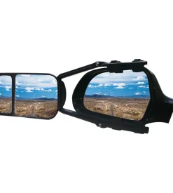 Specchio retrovisore "delta ang" invertibile, 18,5x12,5 cm