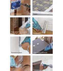 Speedy mix - malta polimerica pronta all' uso - 3 kg.