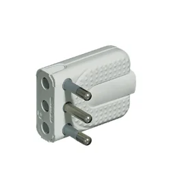 Spina corner salvaspazio 16a+t bianco - bticino.