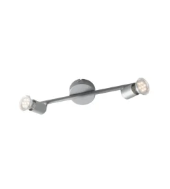 Spot cooper 2 led silver