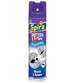 Spray insetticida mosche e zanzare spira 400 ml