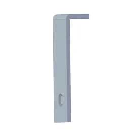 Steffa di giunzione angolare pre forata per fissaggio pannelli