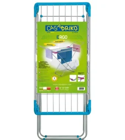 Stendibiancheria "ergo" con pinzette antiscivolo 176x55x111 cm