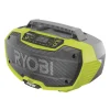 Stereo a batteria ryobi "r18rh-0" con bluetooth, solo corpo macchina