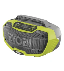 Stereo a batteria ryobi "r18rh-0" con bluetooth, solo corpo macchina