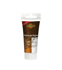 Stucco per legno all'acqua - noce medio - 150 grammi