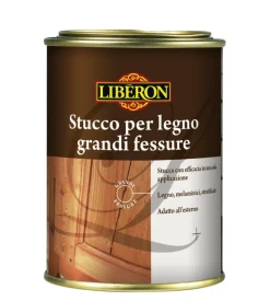 Stucco per legno grandi fessure - bianco - 200 ml