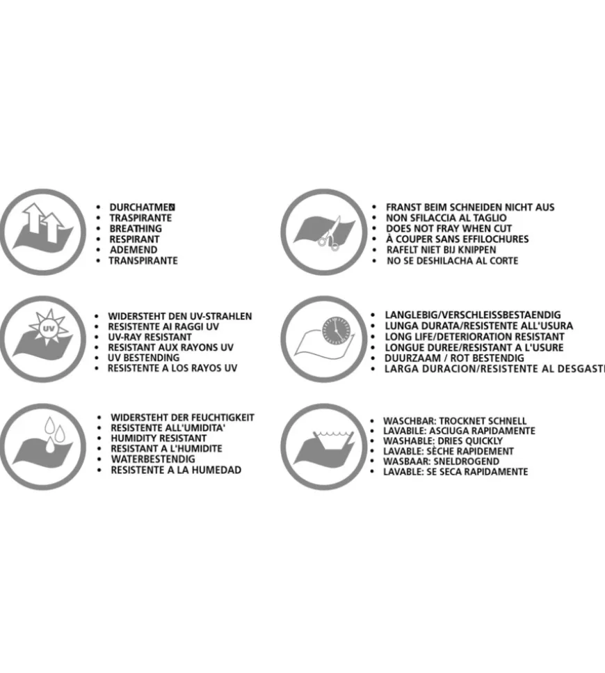 Stuoia da campeggio brunner "kinetic 500" a righe marrone 300x500 cm