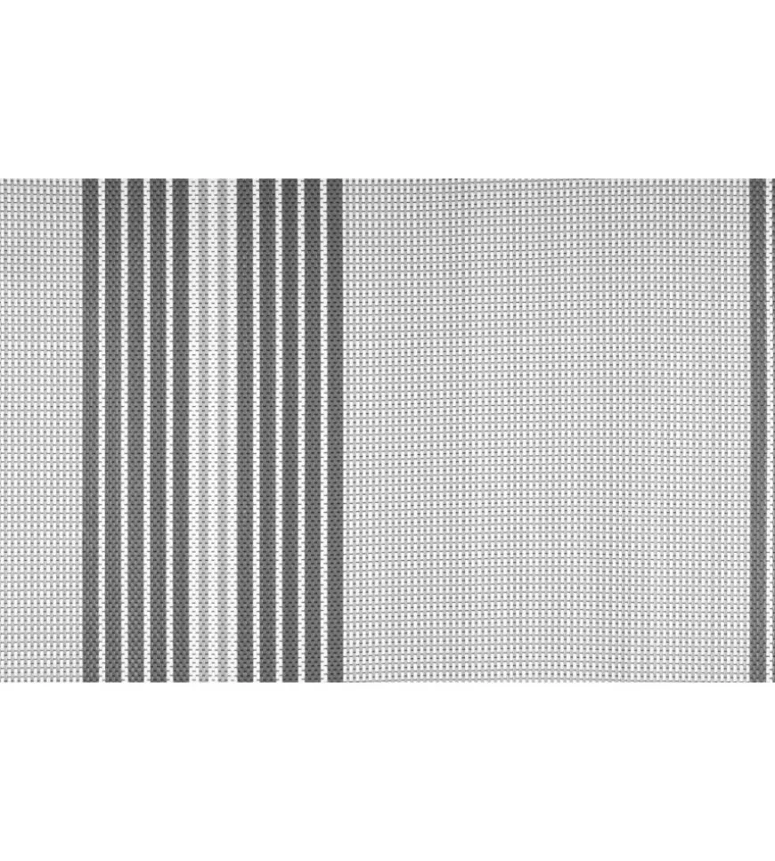 Stuoia da campeggio brunner "kinetic 600" a righe grigio 250x300 cm