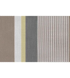 Stuoia da campeggio brunner "kinetic 500" a righe marrone 250x400 cm