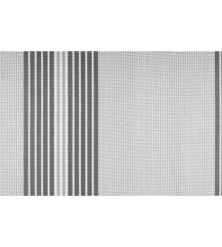 Stuoia da campeggio brunner "kinetic 600" a righe grigio 250x450 cm