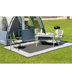 Stuoia da campeggio brunner "balmat" antracite e grigio 250x300 cm