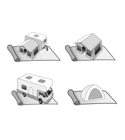 Stuoia da campeggio brunner 