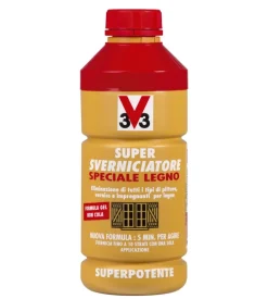 Super sverniciatore gel express speciale legno - trasparente - 0,5 litri