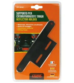 Supporto catarifrangente targa moto  90145