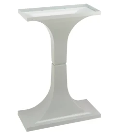 Supporto in plastica "f71" per gabbie per uccelli, bianco - ferplast