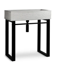 Supporto per lavello da giardino "meseta xl", 65x34x65 cm - kam