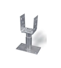 Supporto per pali regolabile in altezza-larghezza