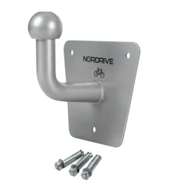 Supprto universale per portabiciclette posteriori a gancio traino con fissaggio a muro o soffitto - n50950