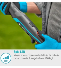 Svettatio telescopico a batteria gardena 
