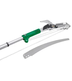 Svettatoio con segaccio e manico telescopico da 130 a 240 mm.