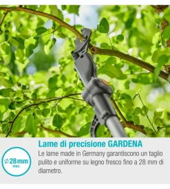 Svettatoio telescopico a batteria gardena 