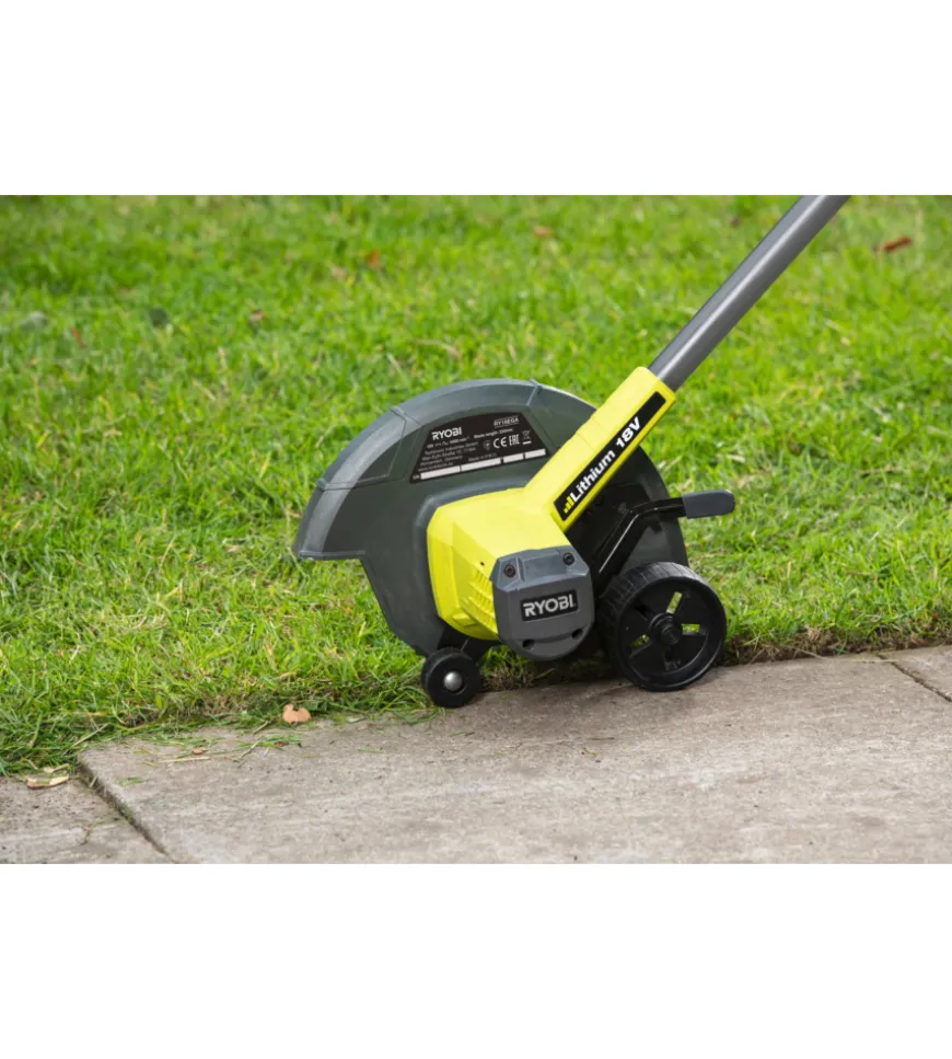 Tagliabordi a batteria ryobi "ry18ega-0" 18v, solo corpo macchina