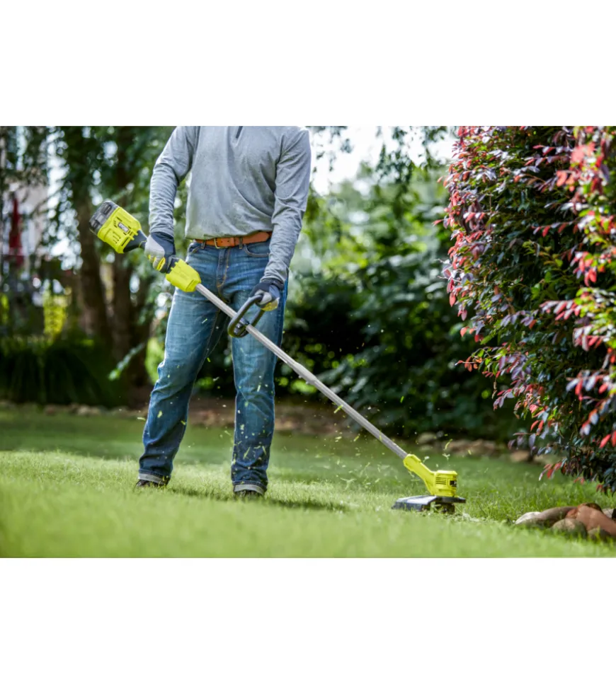 Tagliabordi a batteria ryobi "ry18ltx33a-0" 18v, solo corpo macchina