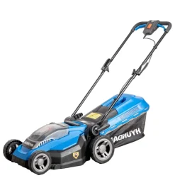 Tagliaerba a batteria hyundai 25610 taglio da 38 cm 40v, solo corpo macchina