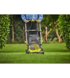 Tagliaerba a batteria ryobi "ry18lmx40c-150" taglio 40cm 18v,batteria 5.0ah inclusa