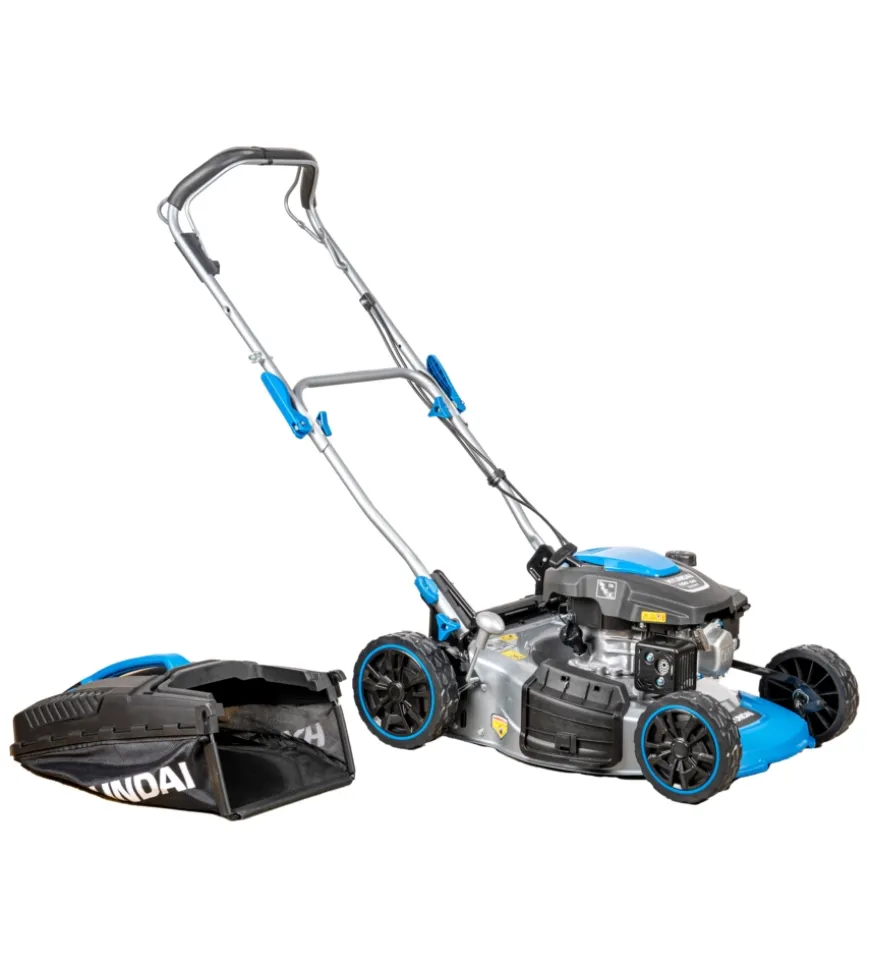 Tagliaerba a scoppio trazionato hyundai "65810" taglio da 43 cm 150cc