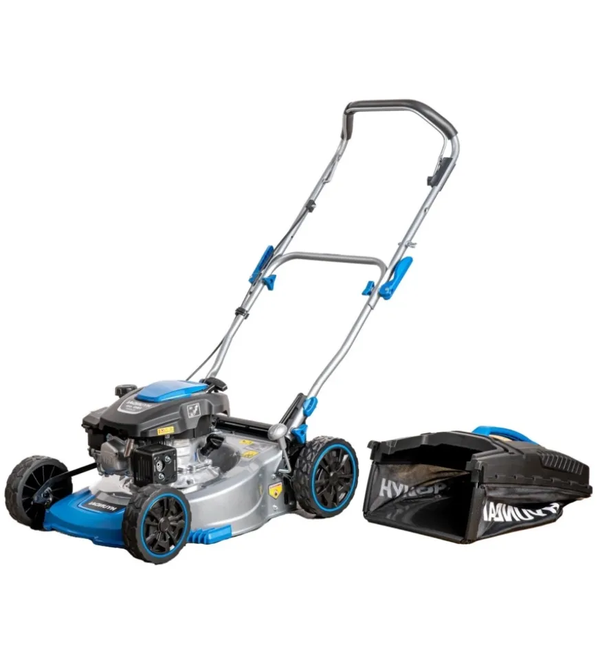 Tagliaerba a spinta hyundai "65800" taglio da 43 cm 4t 150cc