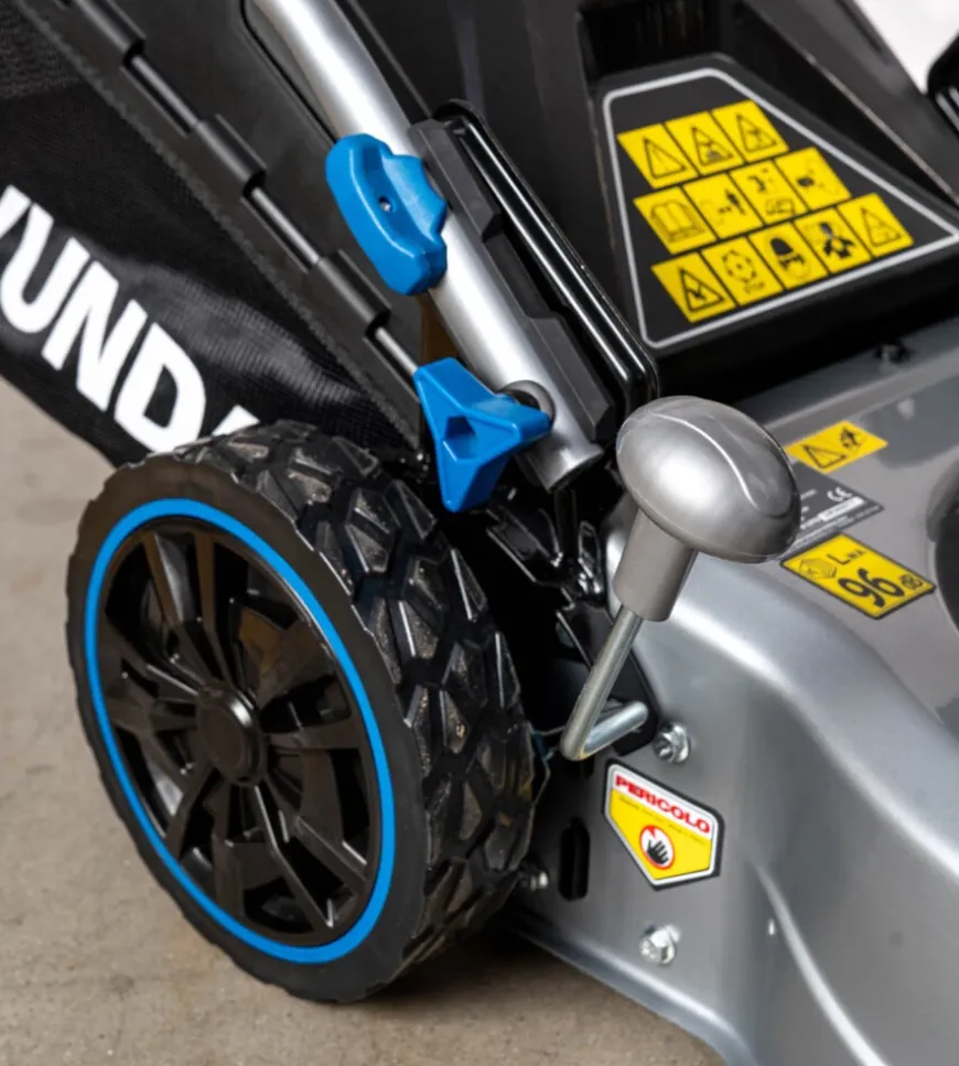 Tagliaerba a spinta hyundai "65800" taglio da 43 cm 4t 150cc